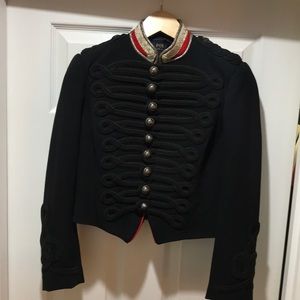 Black Polo Wool Jacket NWT